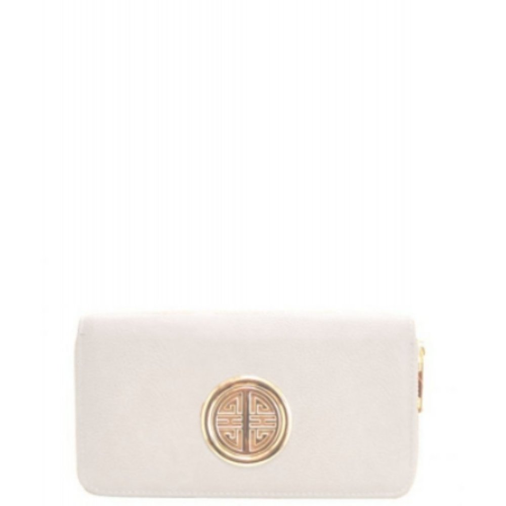 NEW - Cream Leather Wallet